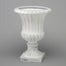Square Base Fibre Clay Compote Garden Urn