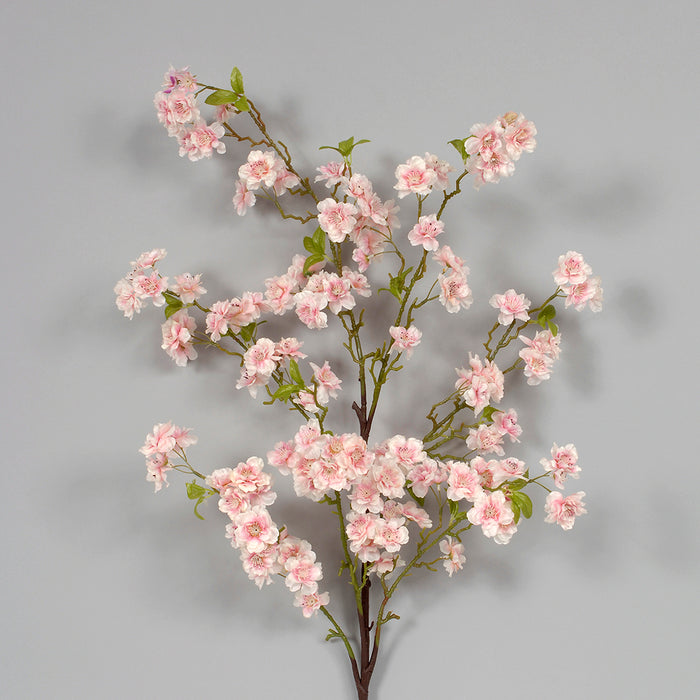 Polyester Cherry Blossom Spray - Pink