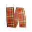#9 Stitched Tonal Plaid Beauty Wired Edge Ribbon