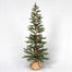 5' Pine Tree w/Burlap/Cement Base
