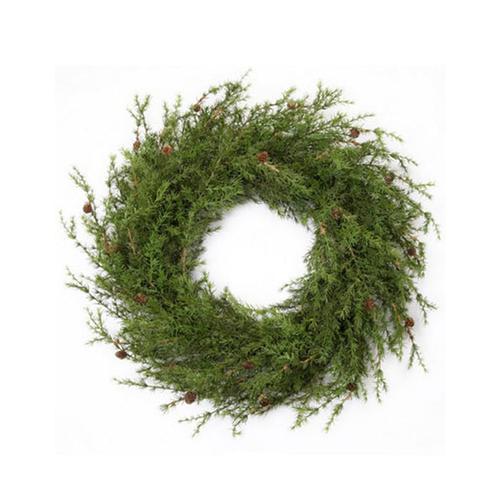 42 in Pine Wreath - Green