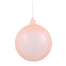 150 Mm Bubblegum Glass Ball - Light Coral