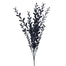 Glitter Boxwood Spray - Midnight Blue