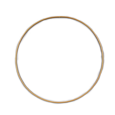 36"D Wire Ring - Gold