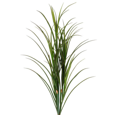 44" Grass Bush - Green w/Red Edge