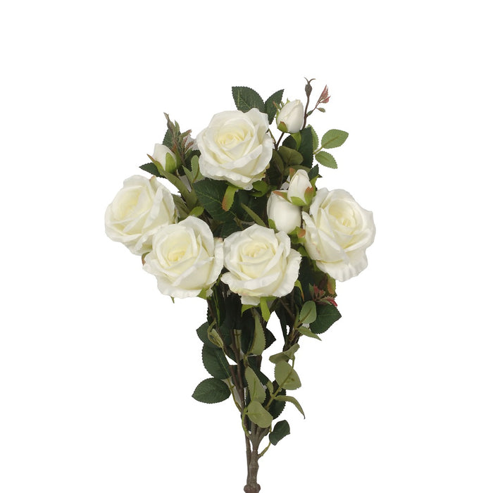 24 in Polyester Garden Rose Bush