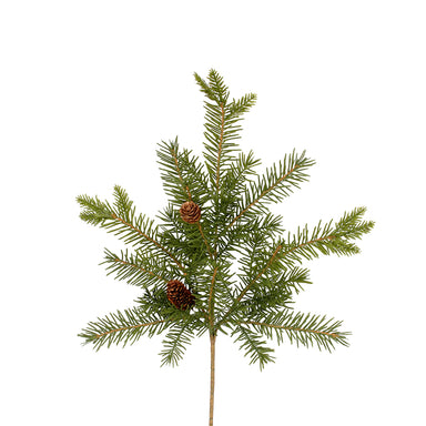 Douglas Fir Spray w/2 Pinecones