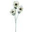 24 in Anemone Spray - White