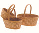 Set of 3 Buff Woodchip Baskets