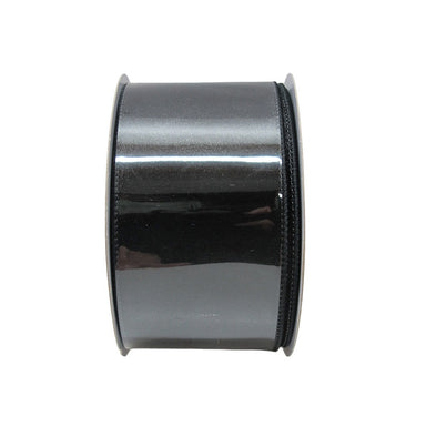 2.5 in Velvet Ribbon - Black