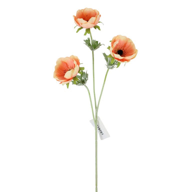 24 in Anemone Spray - Apricot