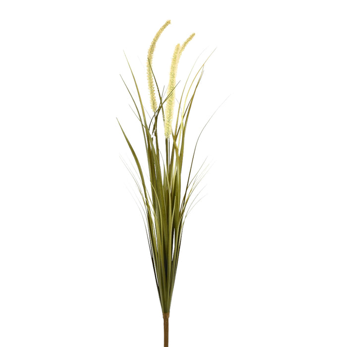 28" Dogtail Grass Bush - Light Green