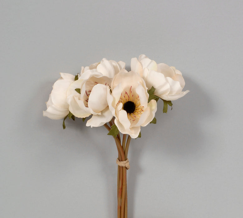 Small Anemone Bunch - Linen