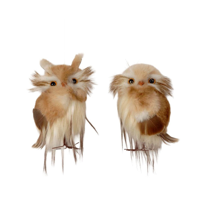 Plush Hanging Owl Ornaments