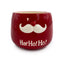 Ho Ho Ho Mustache Pot