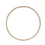 36"D Wire Ring - Gold