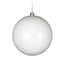300 mm Plastic Ball Ornament - Shiny White