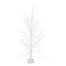 6' White branch twig tree w/1300 CW Fairy LED