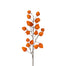 37 in Polyester Autumn Lantern Spray - Orange