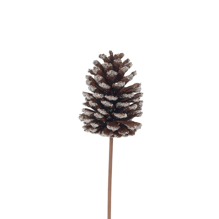 23" Pinecone Pick - Frost