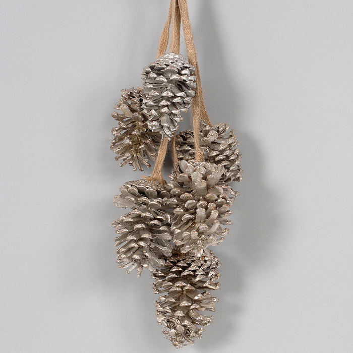 22" Pinecone X 6 Drop Ornament w/Hanger