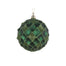 100 Mm Ball Ornament - Green