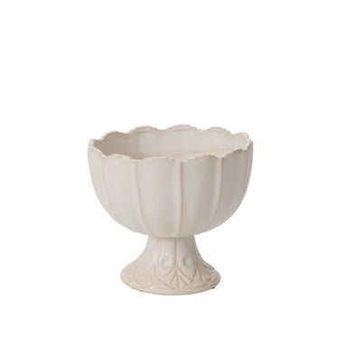 6.75 in Meryl Compote - White