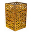 6" Gold Square Lantern