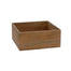 Stained Wood Box w/Hard PVC Liner