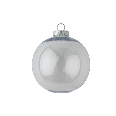 Plastic Clear Ball Ornaments