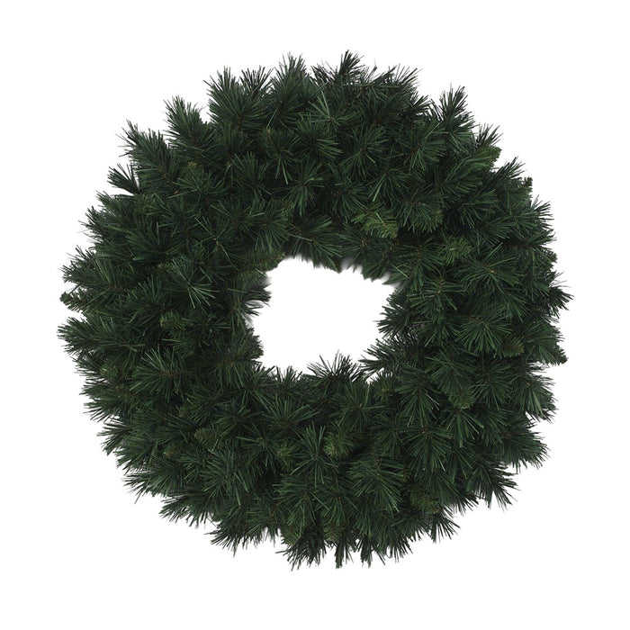 24 in Vinyl Sugar Pine Wreath