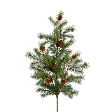 25 in Angel Pine Spray - Dark Green