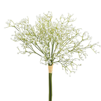 16 in Baby's Breath Bunch - White