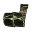 4 in Smooth Velvet Plaid Ribbon - Green