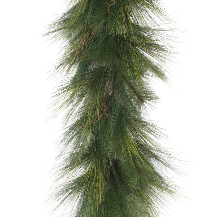 6' Vinyl Mixed Long Needle Pine/Twig Garland