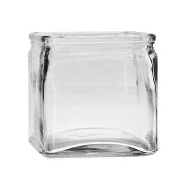 5 in Rimmed Cube Vase