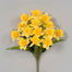 Polyester Daffodil Bush x14 18" In