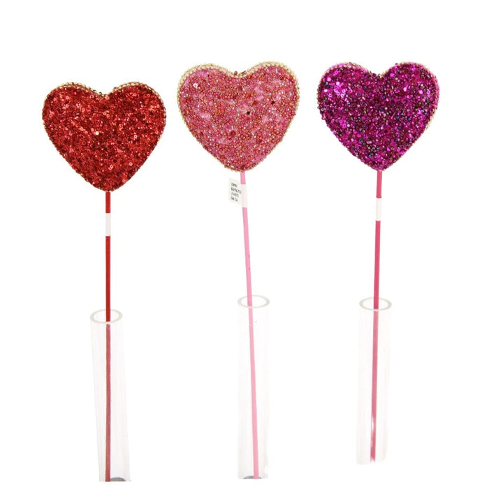 14 in Heart Pick - Assortment of 3