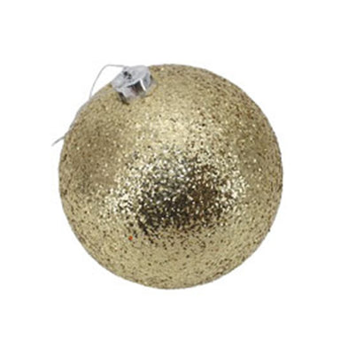 150 Mm Glitter Ball - Gold