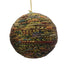 100 Mm Glass Deco Ball Ornament - Multicolor