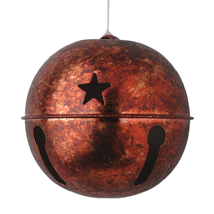 Antique Bell Ornament Red