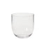 8 in Fat Clear Glass Bowl