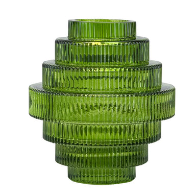 Nordal Glass Vase - Green