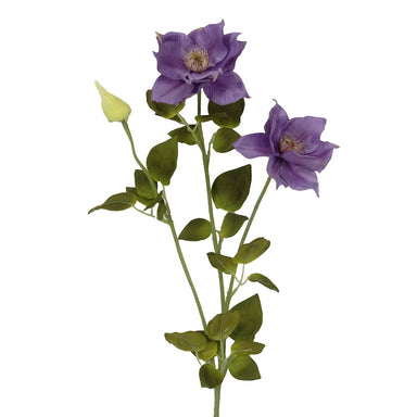 28 in Polyester Clematis Spray