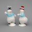 18" Glitter Snowball Fighting Snowman - Assortment of 2