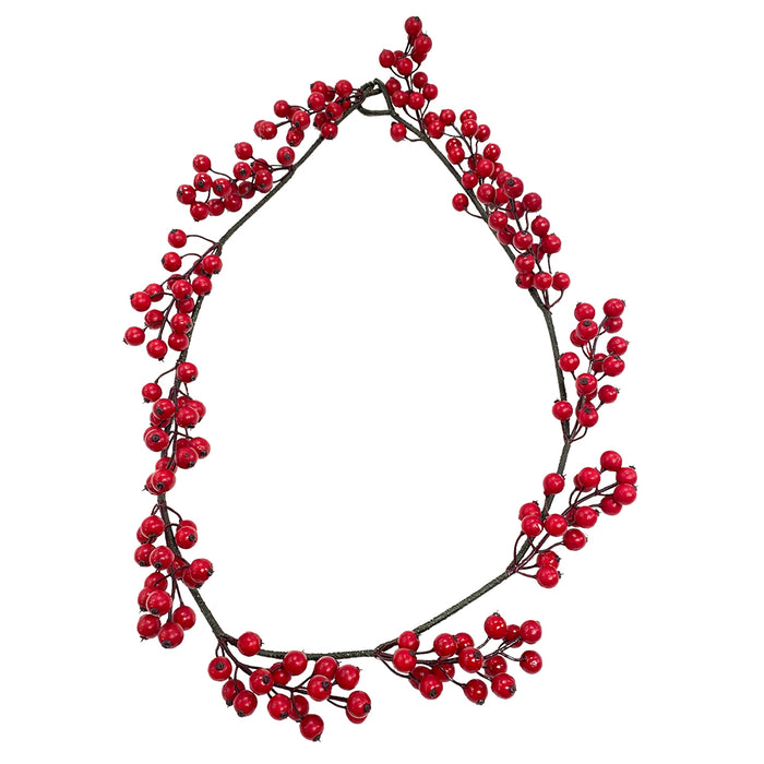 Berry Garland Bunches - Red