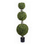 56" Boxwood Triple Balls Tree - Green