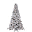 10 ft Aleutian Flocked Tree
