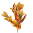 30" Mixed Fall Leaves/Berry Spray