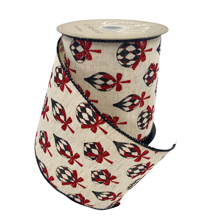 Harlequin Ornament Ribbon